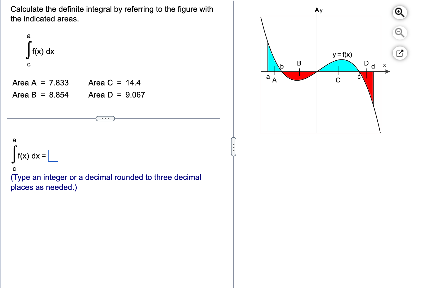 Solved Calculate The Definite Integral By Referring To The Chegg