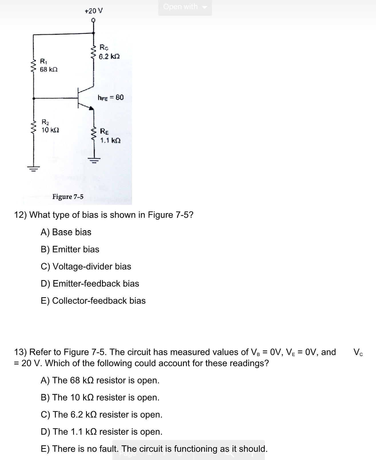 Solved Figure What Type Of Bias Is Shown In Figu