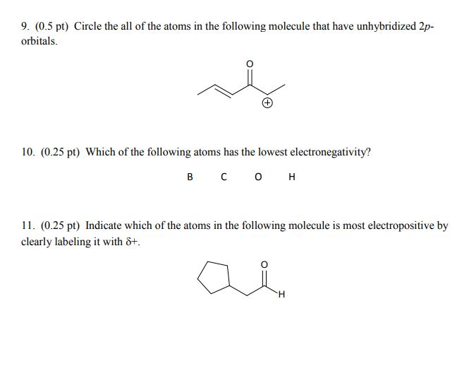 Solved Pt Give The Molecular Formula E G Cshi Chegg