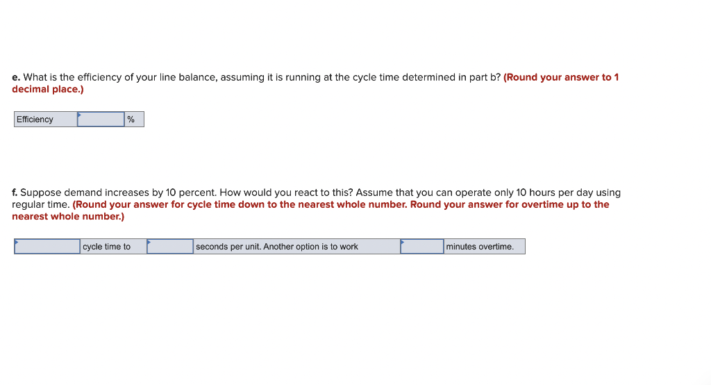 Solved An Assembly Line Is To Be Designed To Operate Chegg