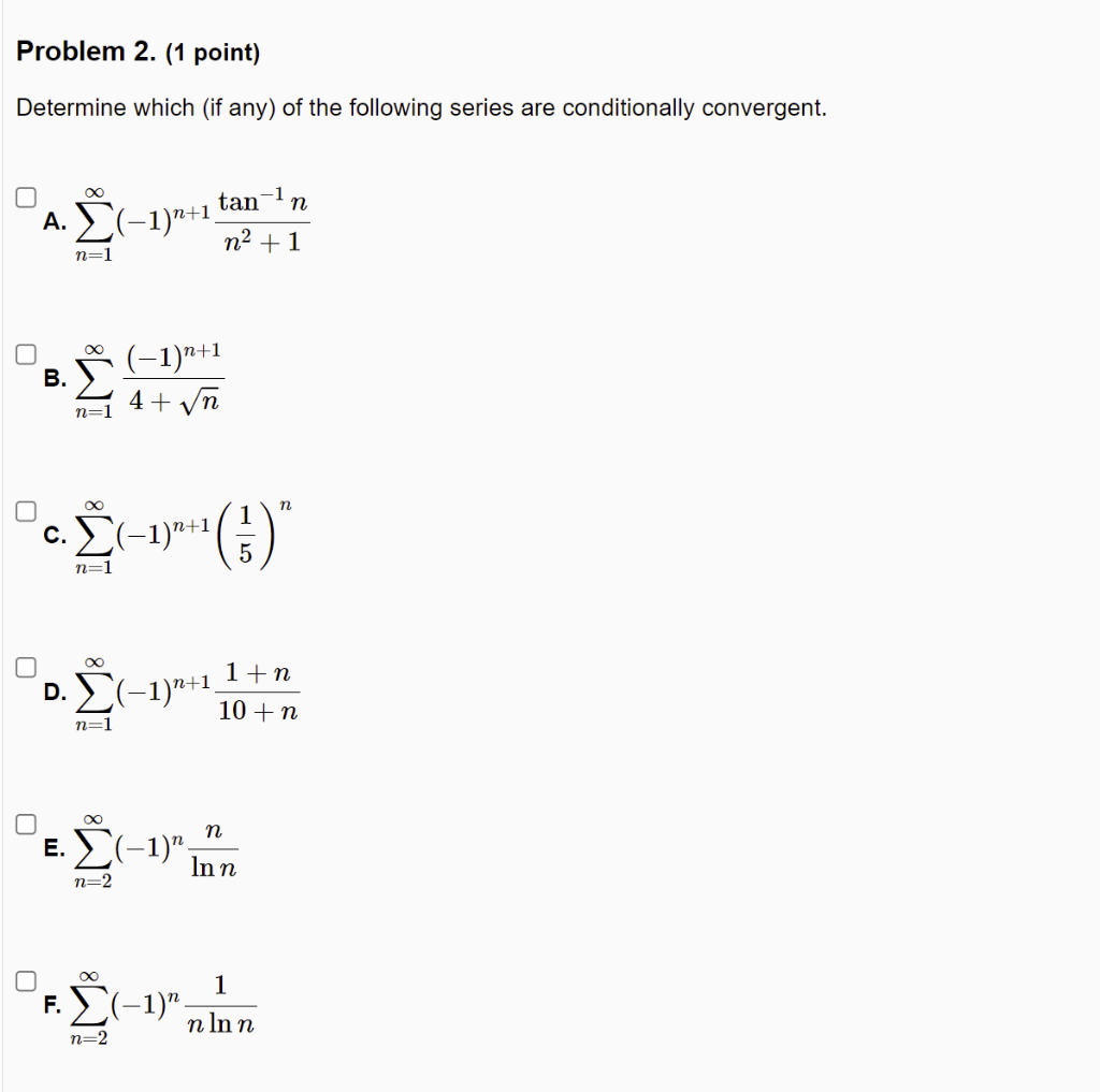 Solved Problem Point Determine Which If Any Of The Chegg