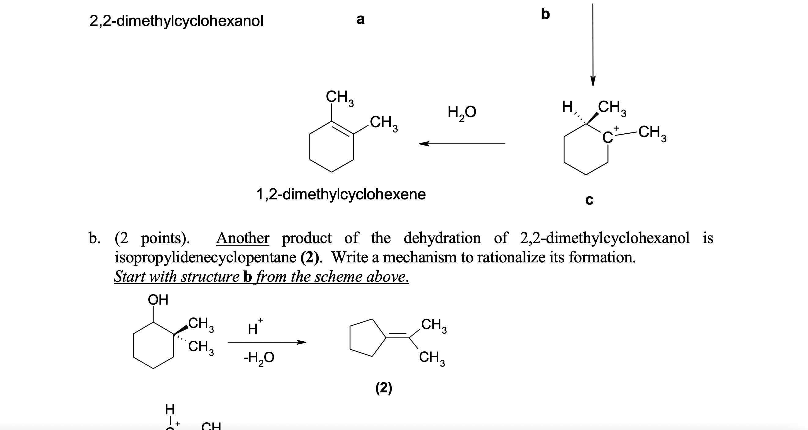 Solved M 1 A Mechanistic Reasoning The Acid Catalyzed Chegg