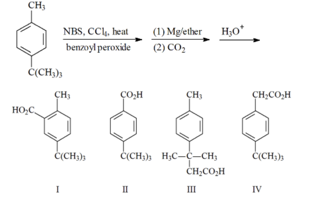 Solved Benzoyl Peroxide Nbs Ccl Heat Co Mg Chegg