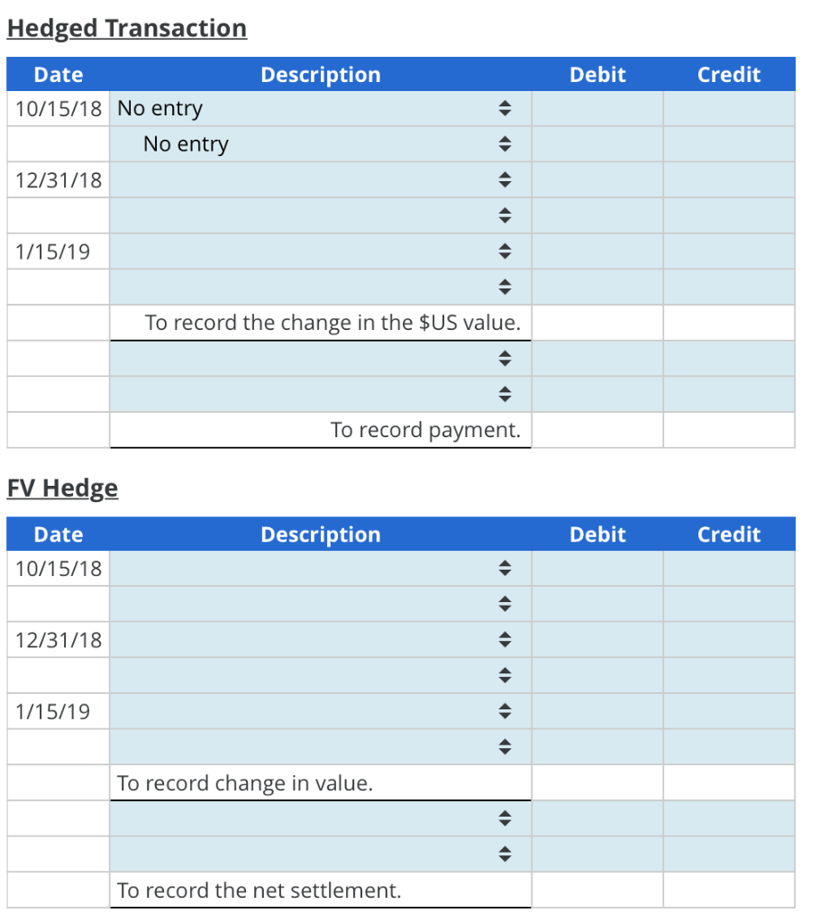 Forward Exchange Contract Designated As A Fair Value Chegg