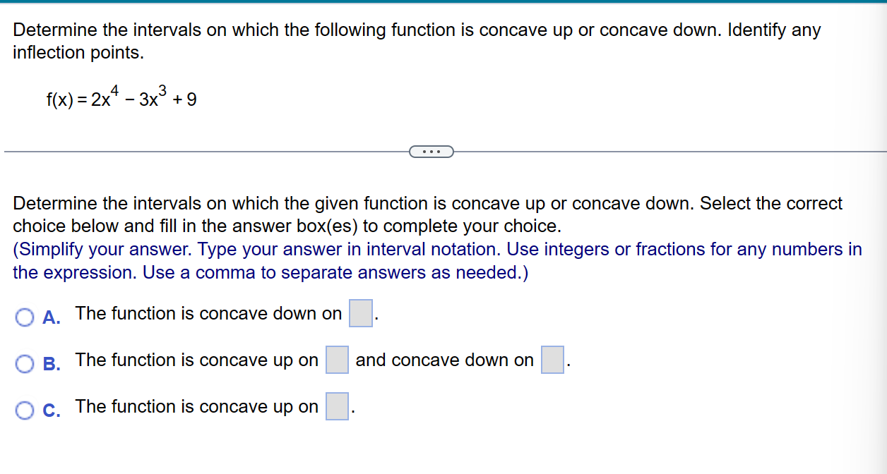 Solved Determine The Intervals On Which The Following Chegg