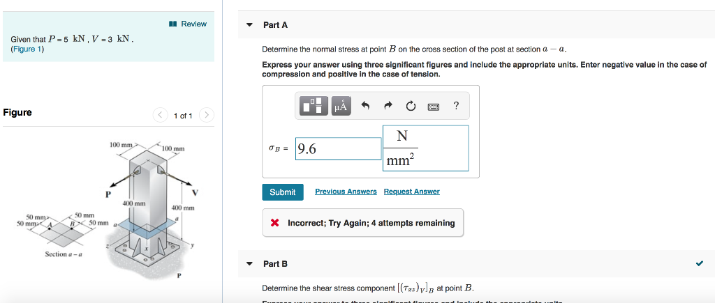 Solved Review Part A Given That P Kn V Kn Figure Chegg