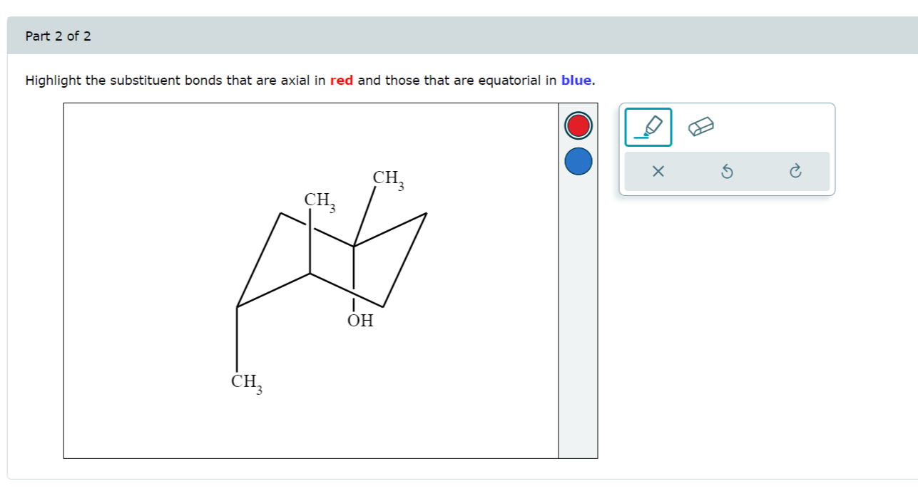 Solved Consider The Following Conformation Of A Substituted Chegg