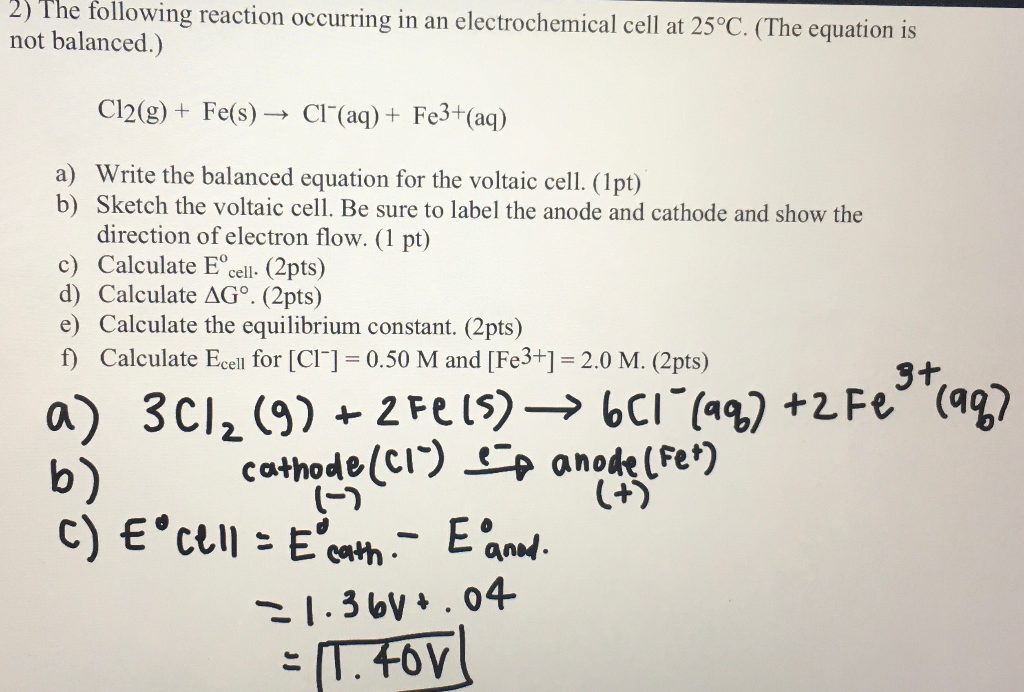 Solved The Following Reaction Occurring In An Chegg