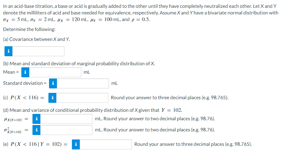 Solved In An Acid Base Titration A Base Or Acid Is Chegg