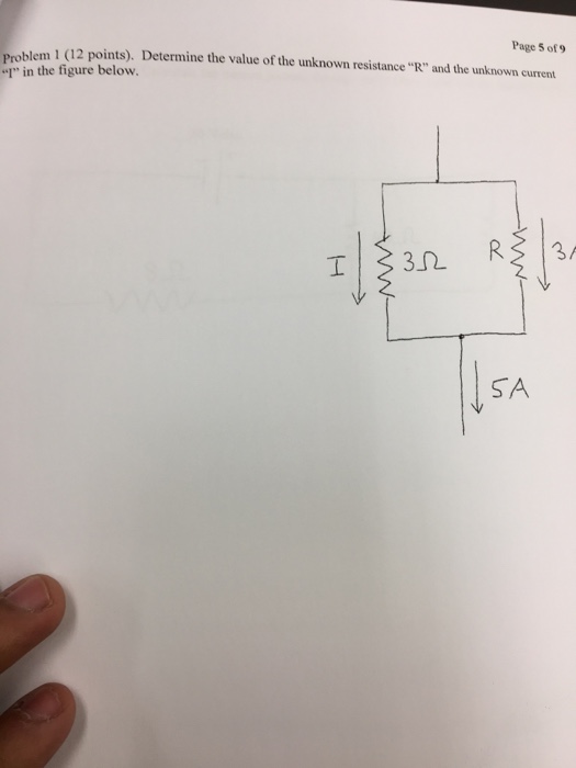 Solved Determine The Value Of The Unknown Resistance R And Chegg