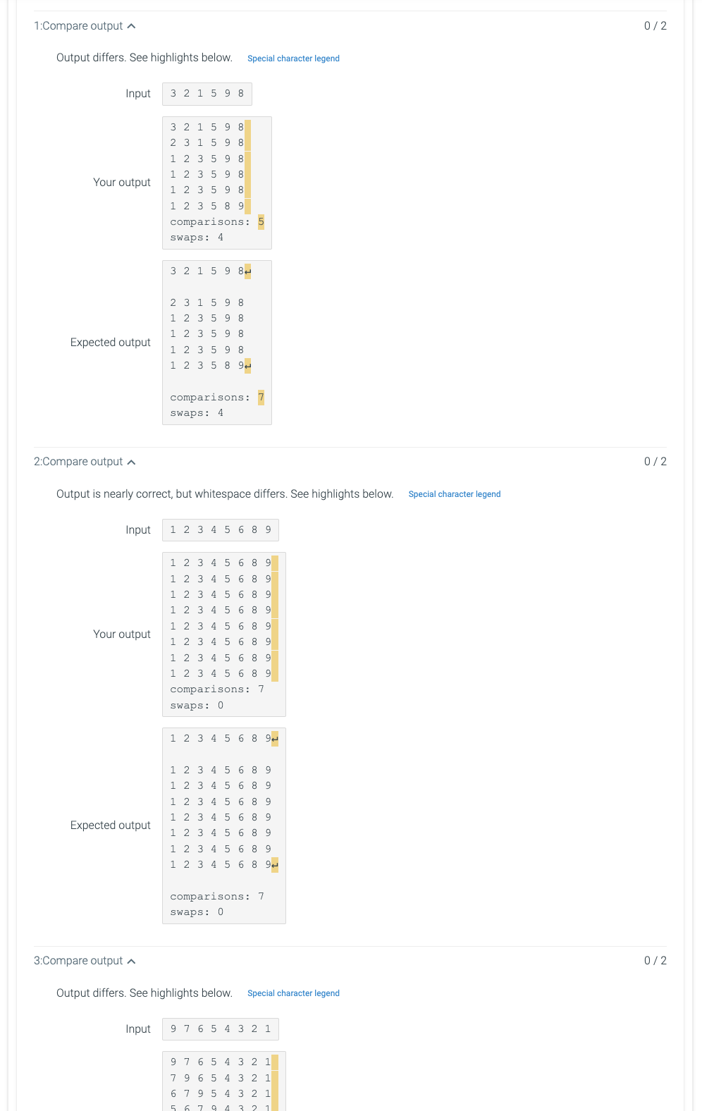 Solved Lab Insertion Sort The Script Has Four Steps Chegg