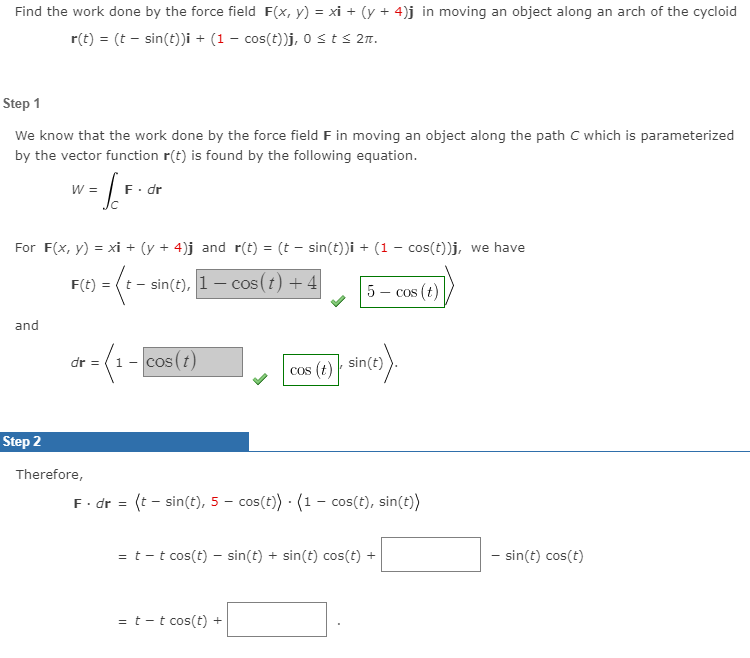 Solved Find The Work Done By The Force Field F X Y Xi Chegg