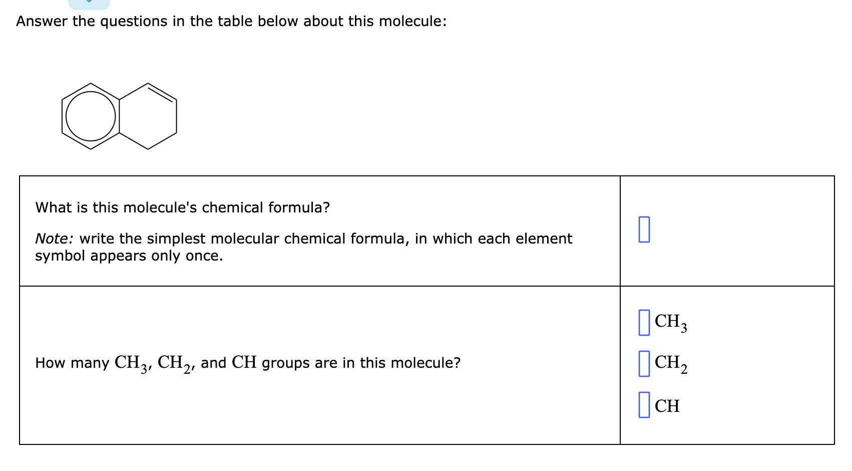 Solved Answer The Questions In The Table Below About This Chegg