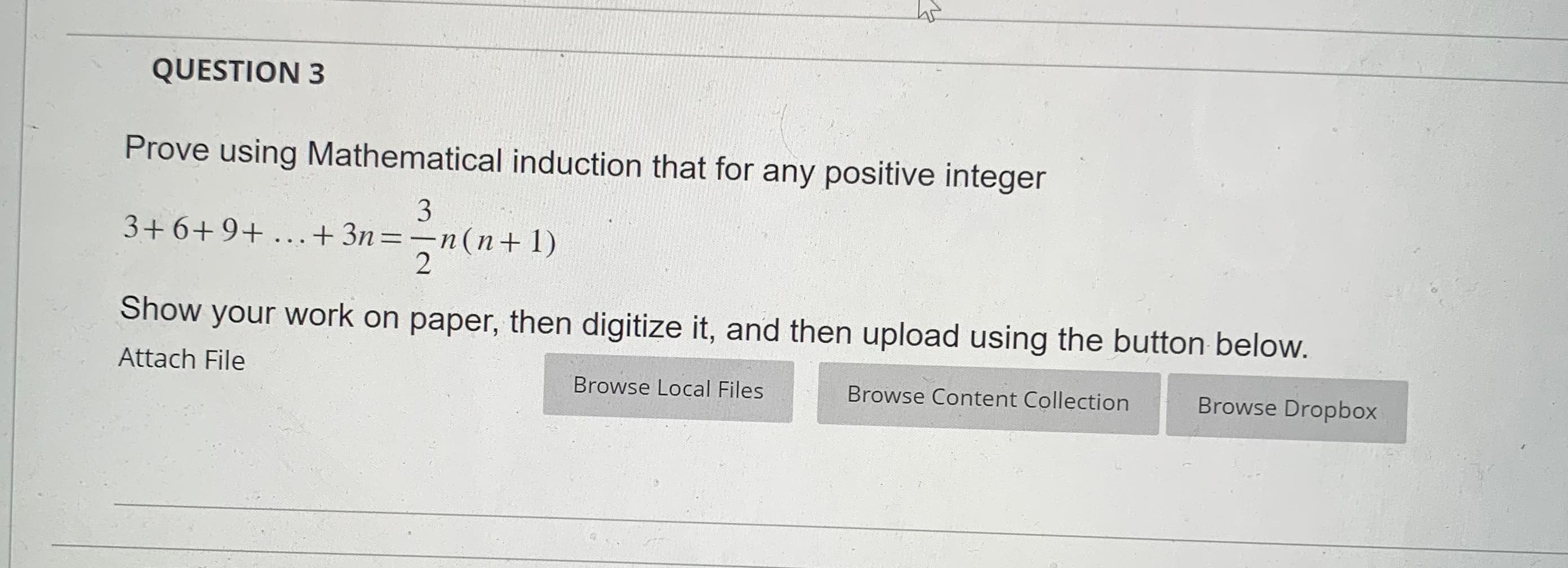 Solved Prove Using Mathematical Induction That For Any Chegg