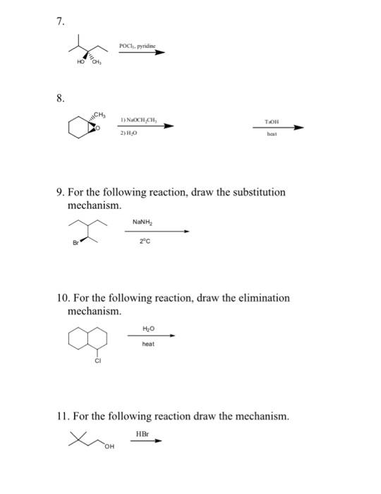 Solved KOH Heat CI CH 2 NaOH CH2CH CH CHDMSO 3 Br CH CH2OH Chegg