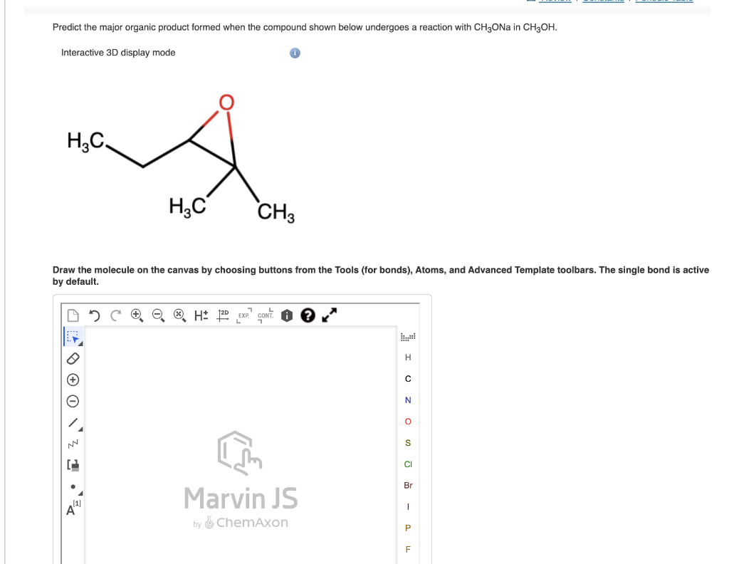 Solved Predict The Major Organic Product Formed When The Chegg