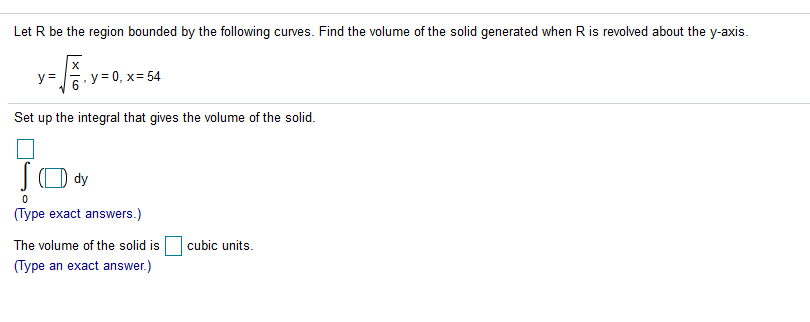 Solved Let R Be The Region Bounded By The Following Curves Chegg