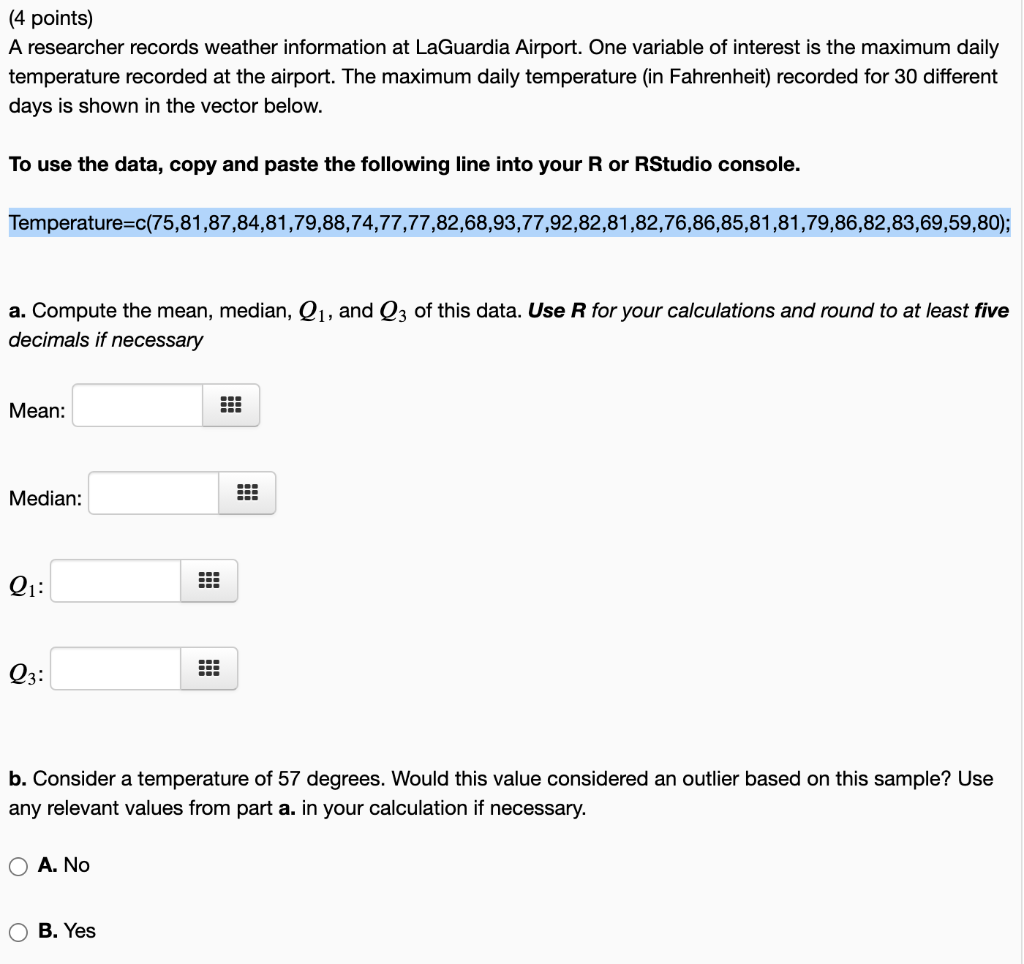 Solved USE R OR RSTUDIO TO SOLVE THIS QUESTION YOU CAN COPY Chegg