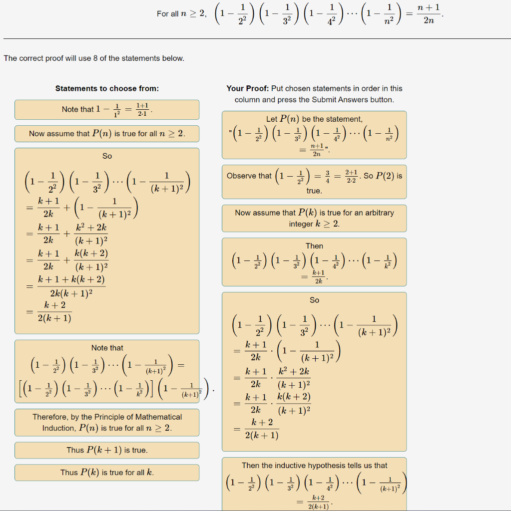 Solved By Dragging Statements From The Left Column To The Chegg