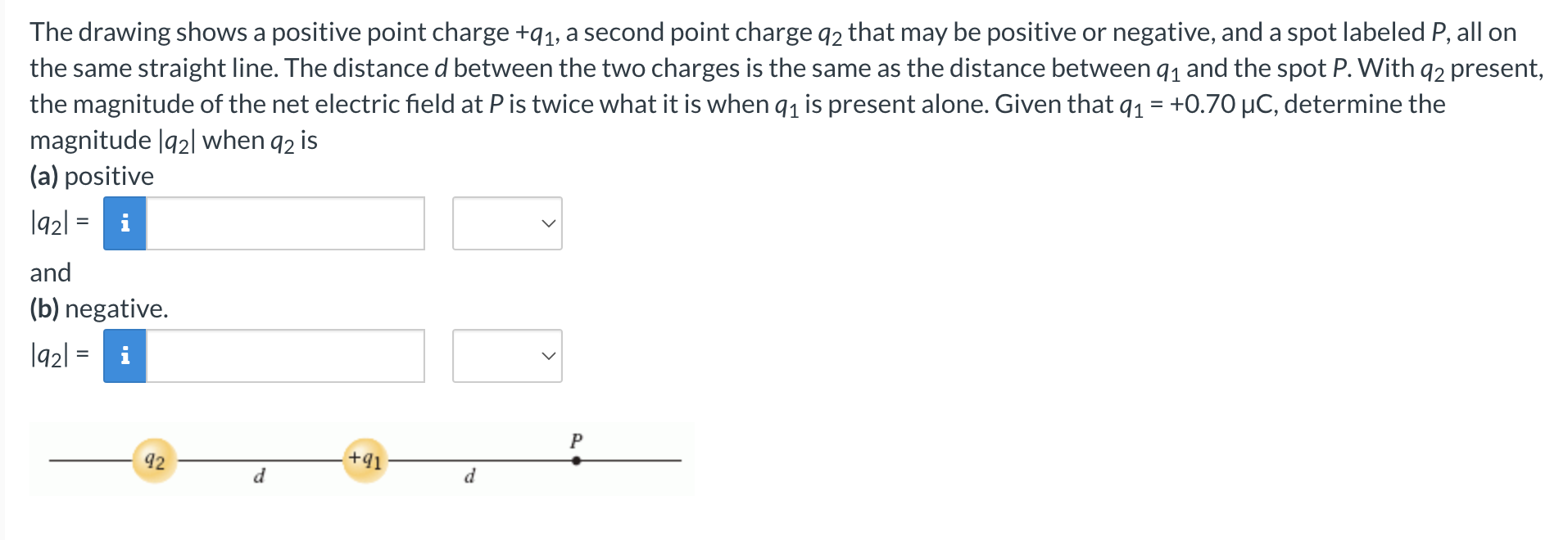 Solved The Drawing Shows A Positive Point Charge Q A Chegg