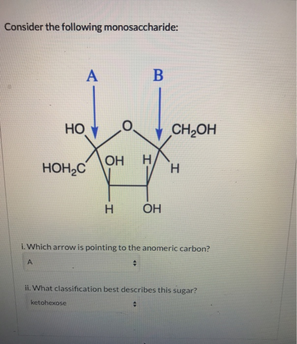 Solved Consider The Following Monosaccharide Icu Chegg