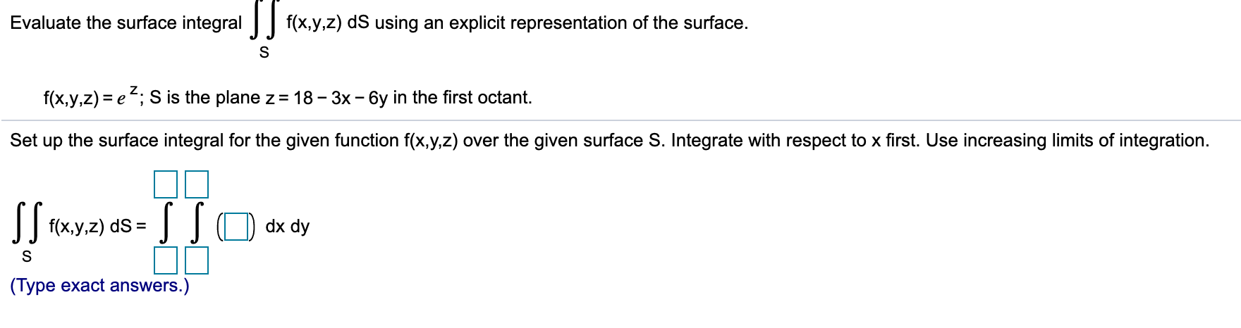 Solved Evaluate The Surface Integral F X Y Z Ds Using An Chegg