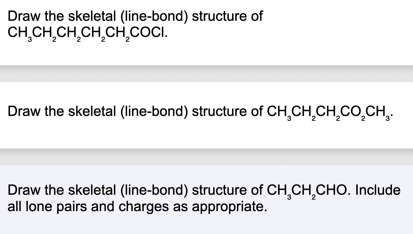 Solved Draw The Skeletal Line Bond Structure Of Chegg