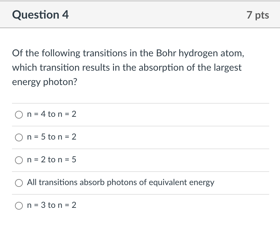 Solved Question Pts Of The Following Transitions In The Chegg