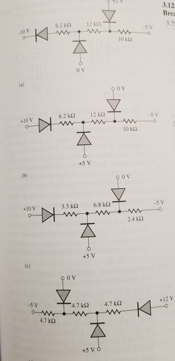 Solved Fig P3 0 Uslb 5 7U UsIIIL 3 71 Find The Q Point For Chegg