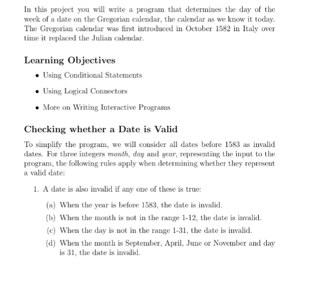 What is the gregorian calendar based on picture