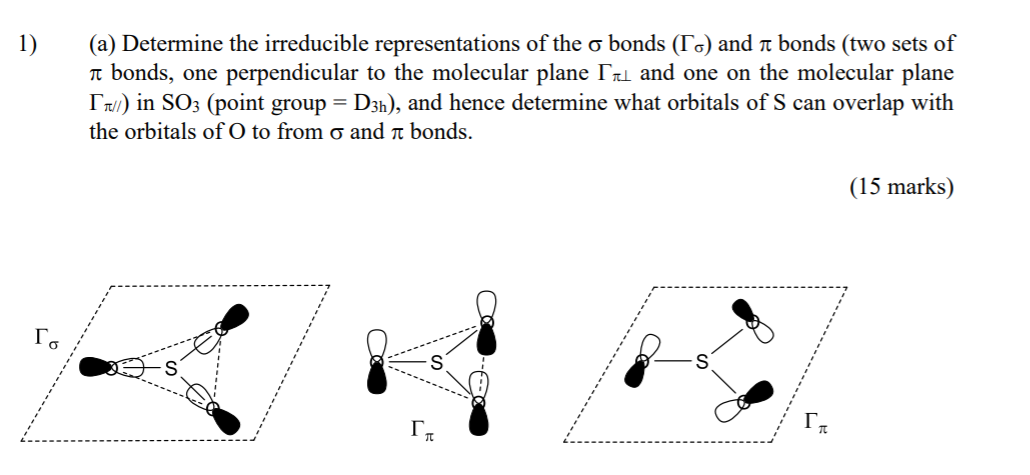 Solved 1 A Determine The Irreducible Representations Of Chegg