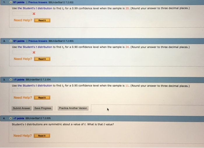 Solved M Pointsi Previous Answers Bbunderstat Chegg