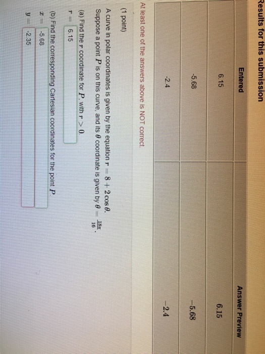 Solved Previous Problem List Next Point A Curve In Chegg