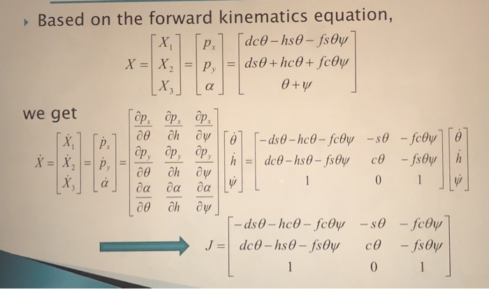 Solved Robotics Motion Kinematics Only Solve If U Can Chegg