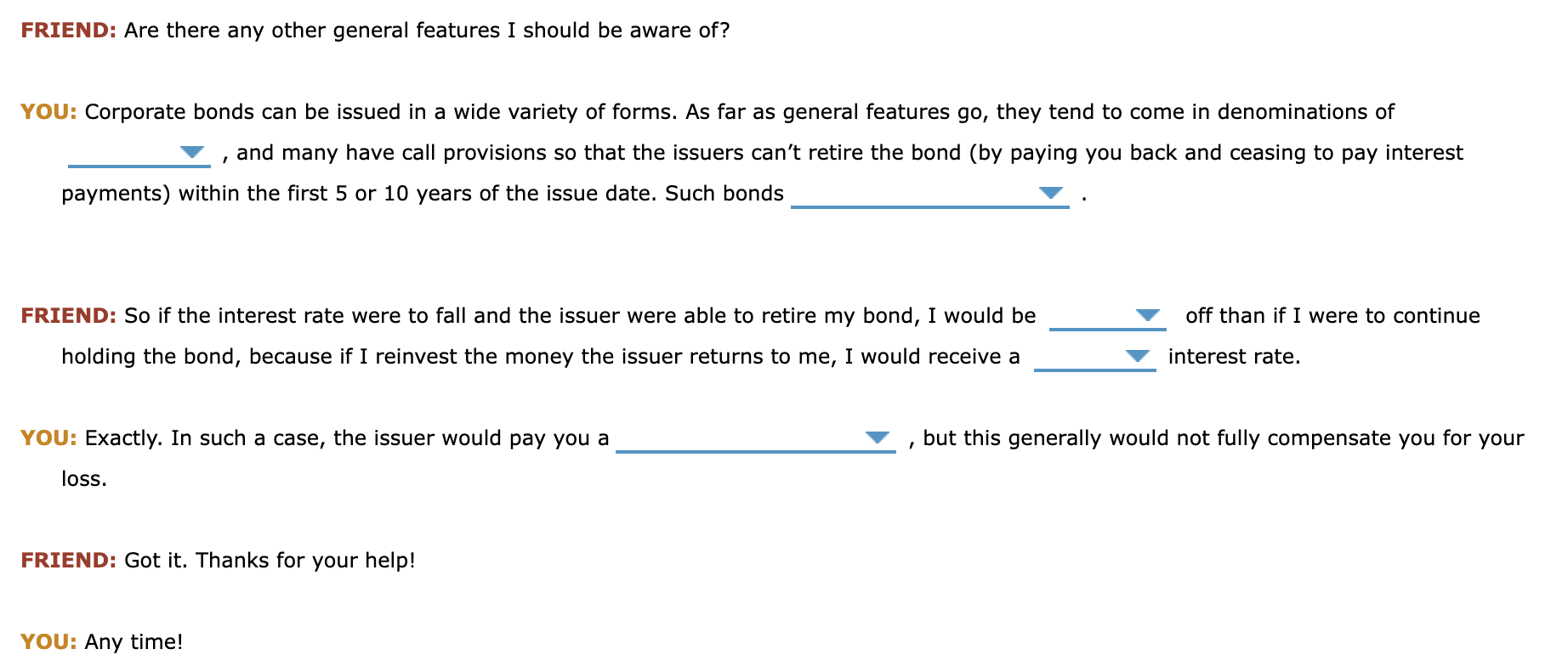 Solved From An Investment Point Of View Bonds Are Generally Chegg