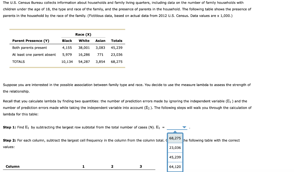 Solved The U S Census Bureau Collects Information About Chegg