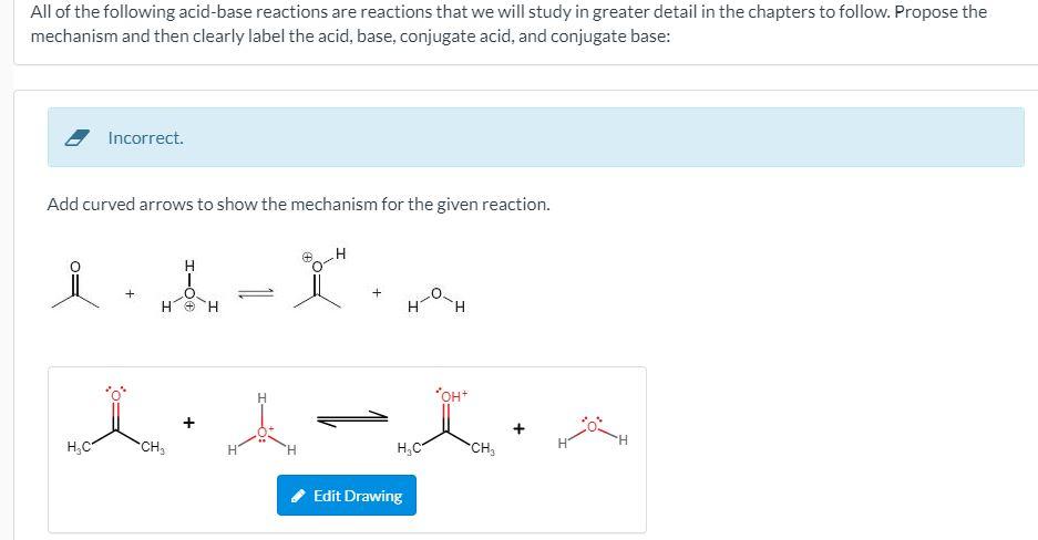 Solved All Of The Following Acid Base Reactions Are Chegg