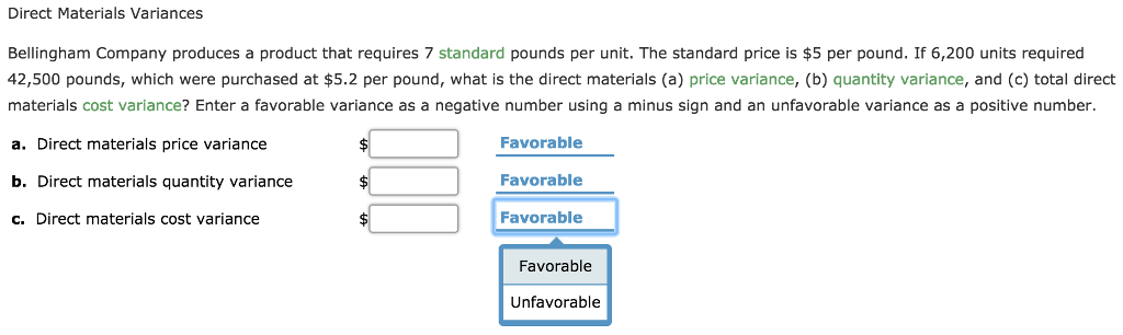 Solved Factory Overhead Controllable Variance Bellingham Chegg