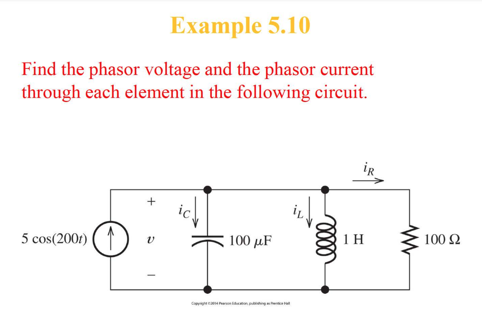 Solved Find The Phasor Voltage And The Phasor Current Chegg