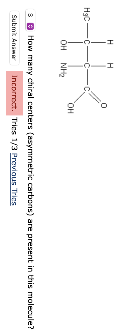 Solved H C H H Oh Nh Oh A How Many Chiral Centers Chegg