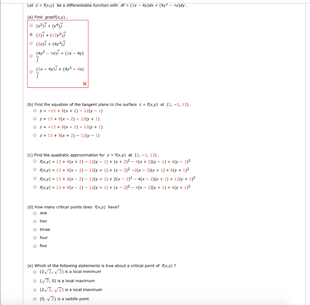 Solved Let Z F X Y Be A Differentiable Function With Df X Chegg