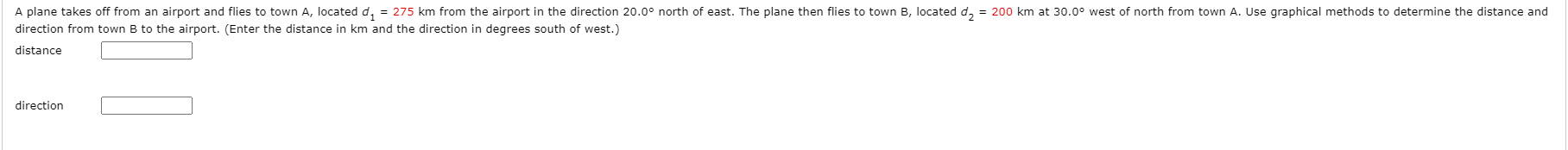 Solved A Plane Takes Off From An Airport And Flies To Town Chegg