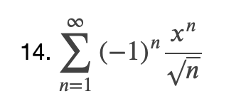 Solved In The Following Exercises Find The Radius Of Chegg