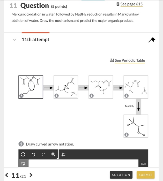 Solved A See Page 615 11 Question 5 Points Mercuric Chegg