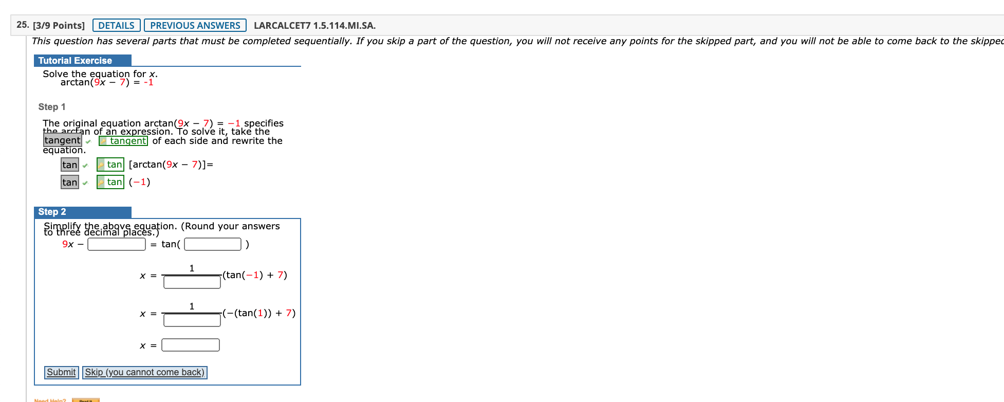 Solved Points Details Previous Answers Larcalcet Chegg