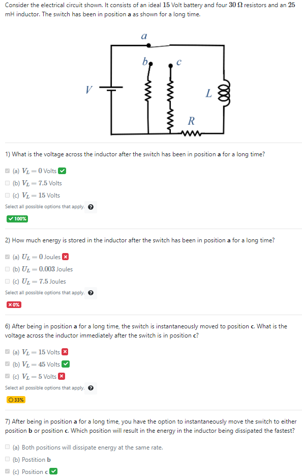 Solved Consider The Electrical Circuit Shown It Consists Of Chegg