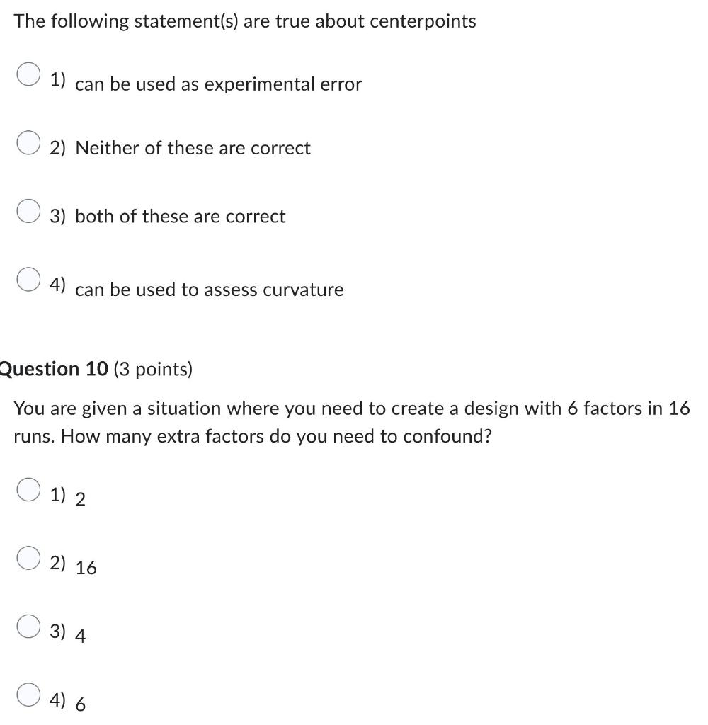 Solved The Following Statement S Are True About Chegg