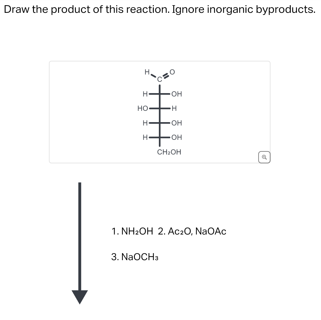 Solved Draw The Product Of This Reaction Ignore Inorganic Chegg