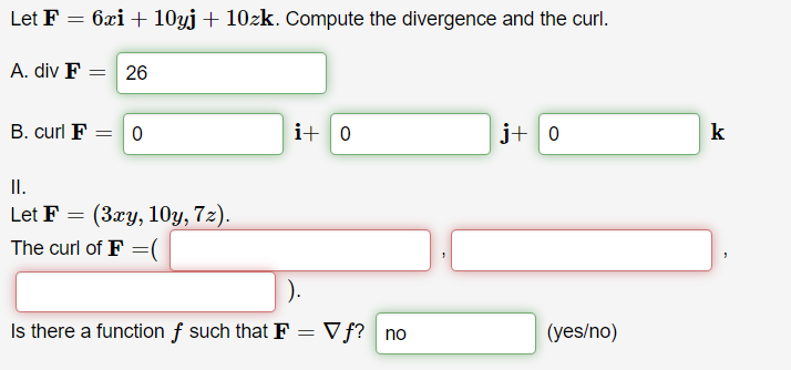 Solved Let F Xi Yj Zk Compute The Divergence And Chegg