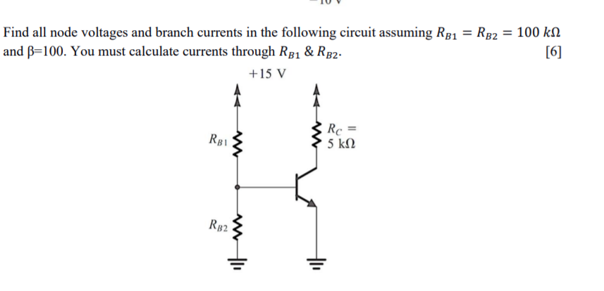 Solved Find All Node Voltages And Branch Currents In The Chegg